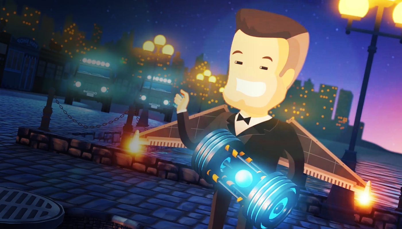 Motion Graphics Animation 2D Korvus